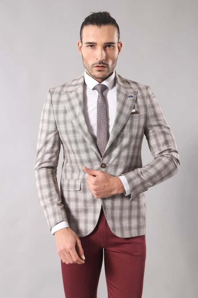 15475 Beige Blazer