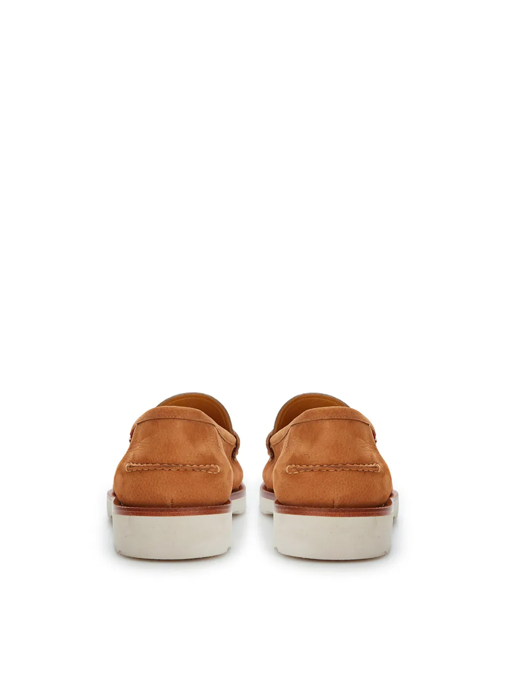 Bally Beige Hammered Leather Noah U/34 Loafer