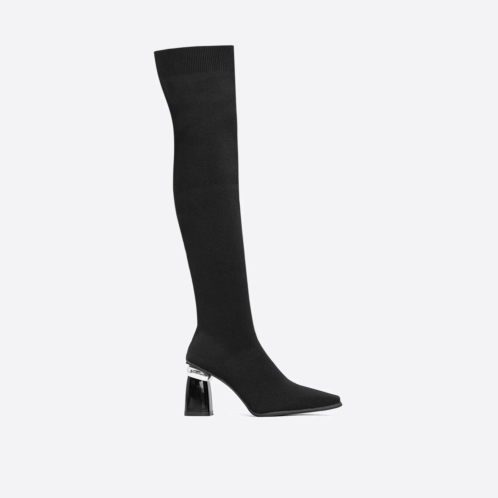 binfenxie- Women Minimalist Over Knee Boots