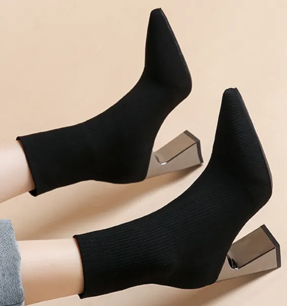 binfenxie- Work Minimalist Women Ankle Boots
