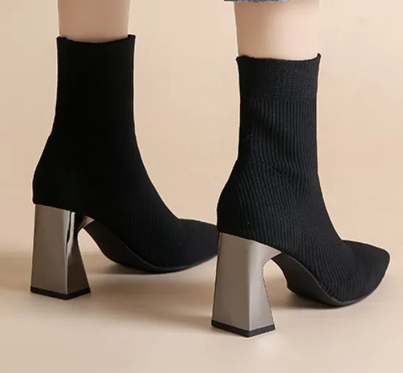binfenxie- Work Minimalist Women Ankle Boots
