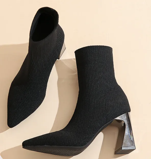 binfenxie- Work Minimalist Women Ankle Boots