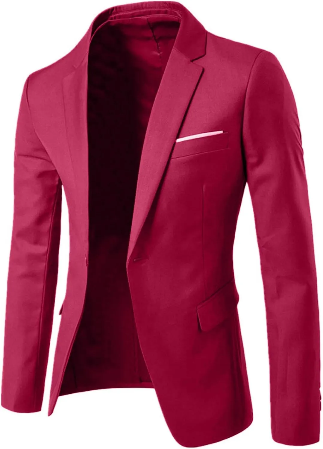 Blazer for Men Business Casual Suit Jacket Regular Fit Lapel Daily Lightweight Sport Coats Blazers with Pocket