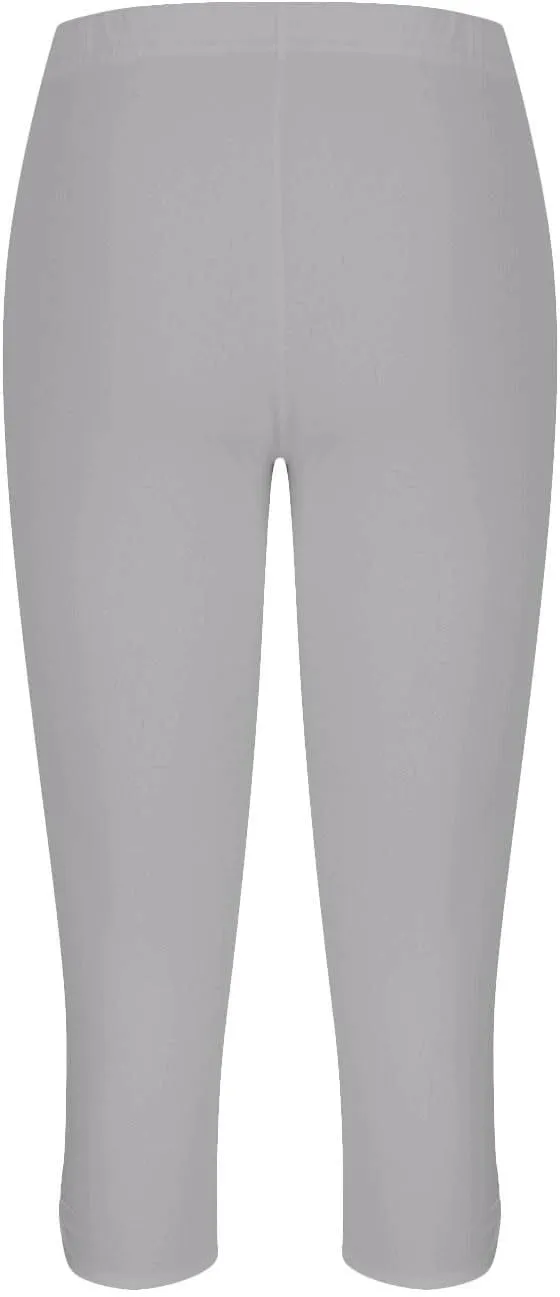 Capri Leggings for Women 2025 Summer Cropped Pants High Waist Yoga Capris Stretchy Workout Leggings Compression Pants