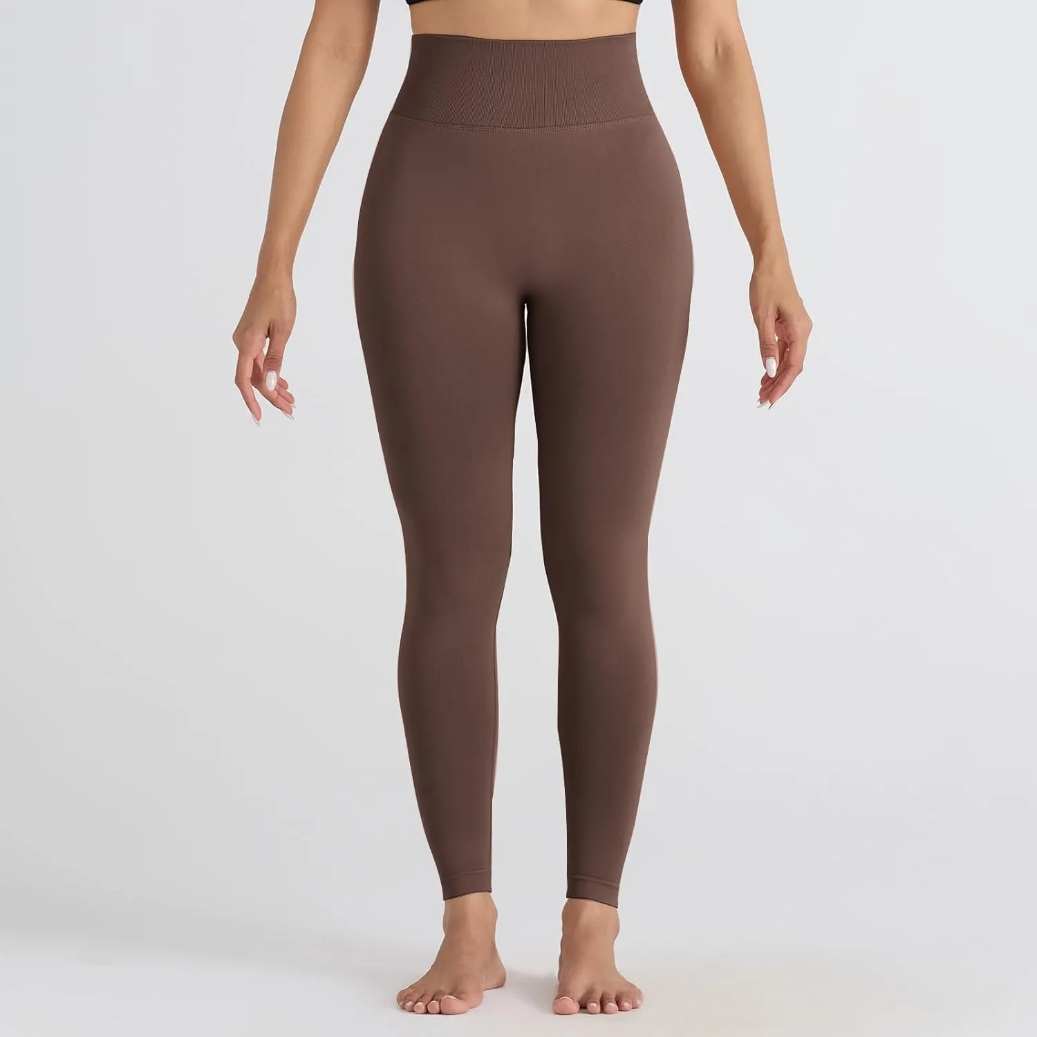 DASAYO Women's Leggings High Waist Tummy Control Scrunch Butt Lifting Exercise Leggings Seamless Stretchy Workout Yoga Pants