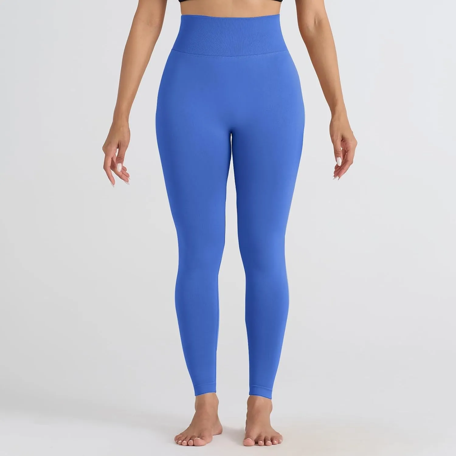 DASAYO Women's Leggings High Waist Tummy Control Scrunch Butt Lifting Exercise Leggings Seamless Stretchy Workout Yoga Pants