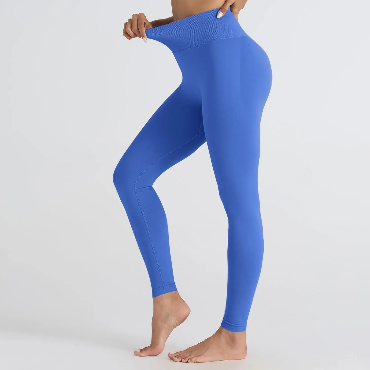 DASAYO Women's Leggings High Waist Tummy Control Scrunch Butt Lifting Exercise Leggings Seamless Stretchy Workout Yoga Pants