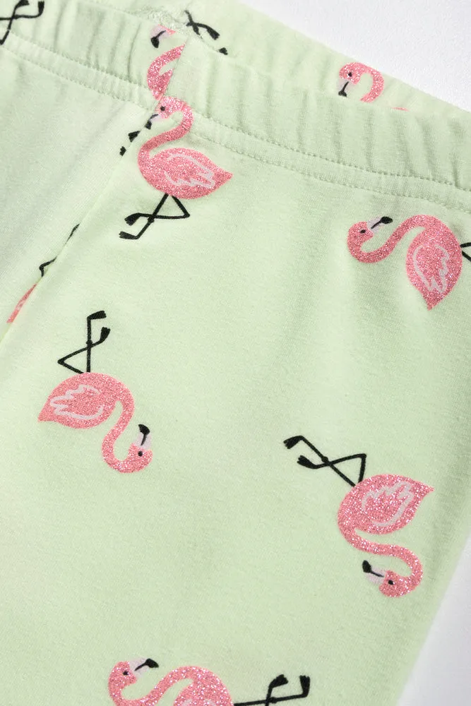 Flamingo Long Legging Light Green