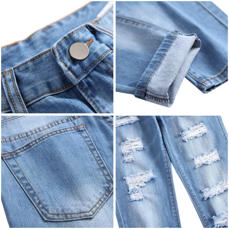 Jack Washington Ripped Denim Pants