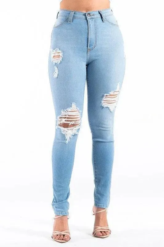 Kylie Skinny Jean in Light Wash