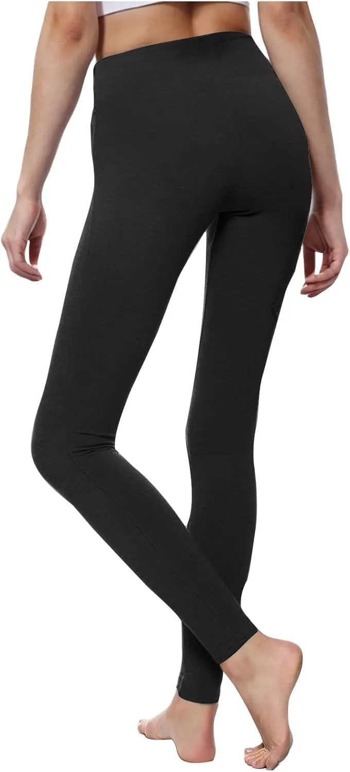 Leggings for Women Tummy Control Workout Tight Pants with Pockets Sport Active High Waist Stretchy Leggings