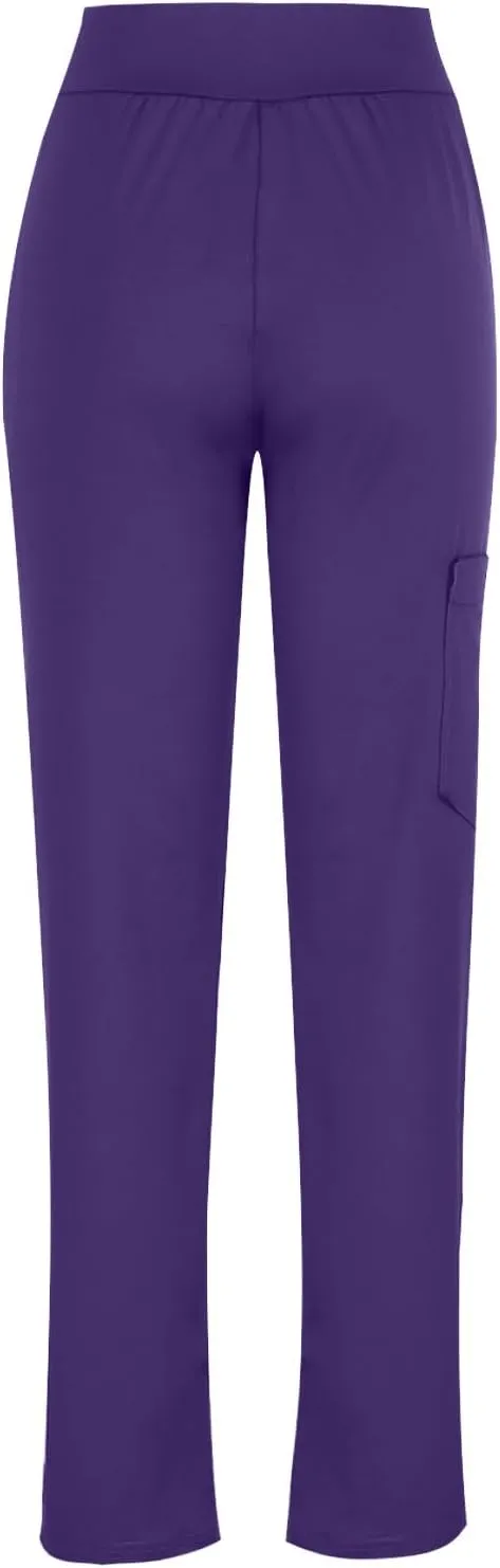 Leggings for Women Tummy Control Workout Tight Pants with Pockets Sport Active High Waist Stretchy Leggings