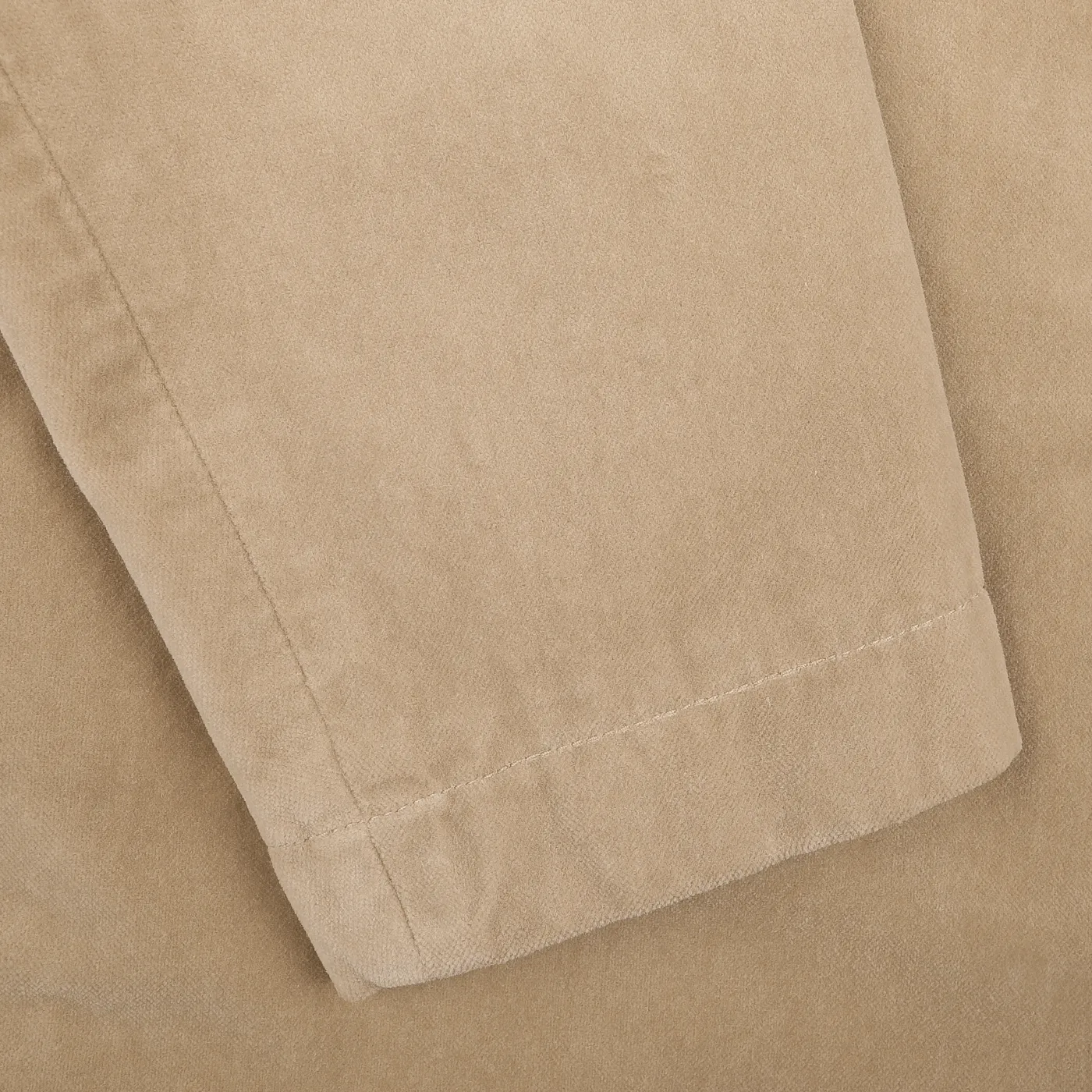 Light Beige Cotton Velvet Isaac Blazer