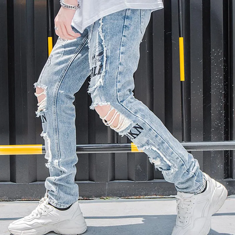 Men's Casual Ripped Jeans