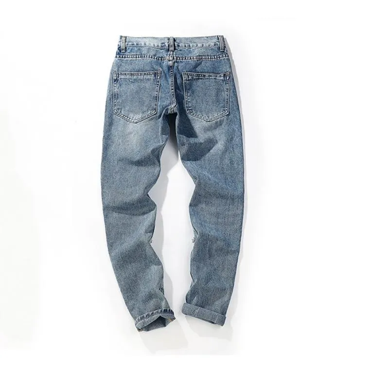 Men's Casual Ripped Jeans