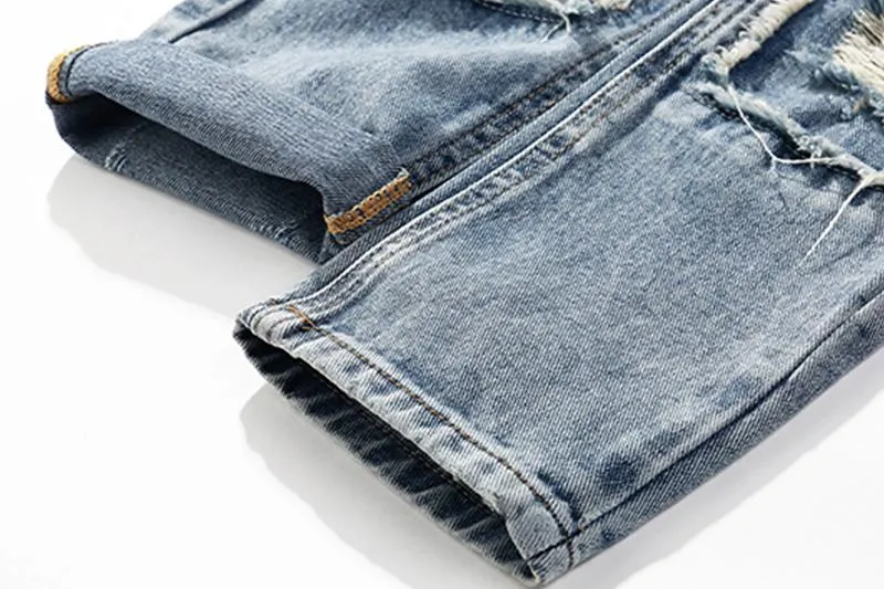 Men's Casual Ripped Jeans
