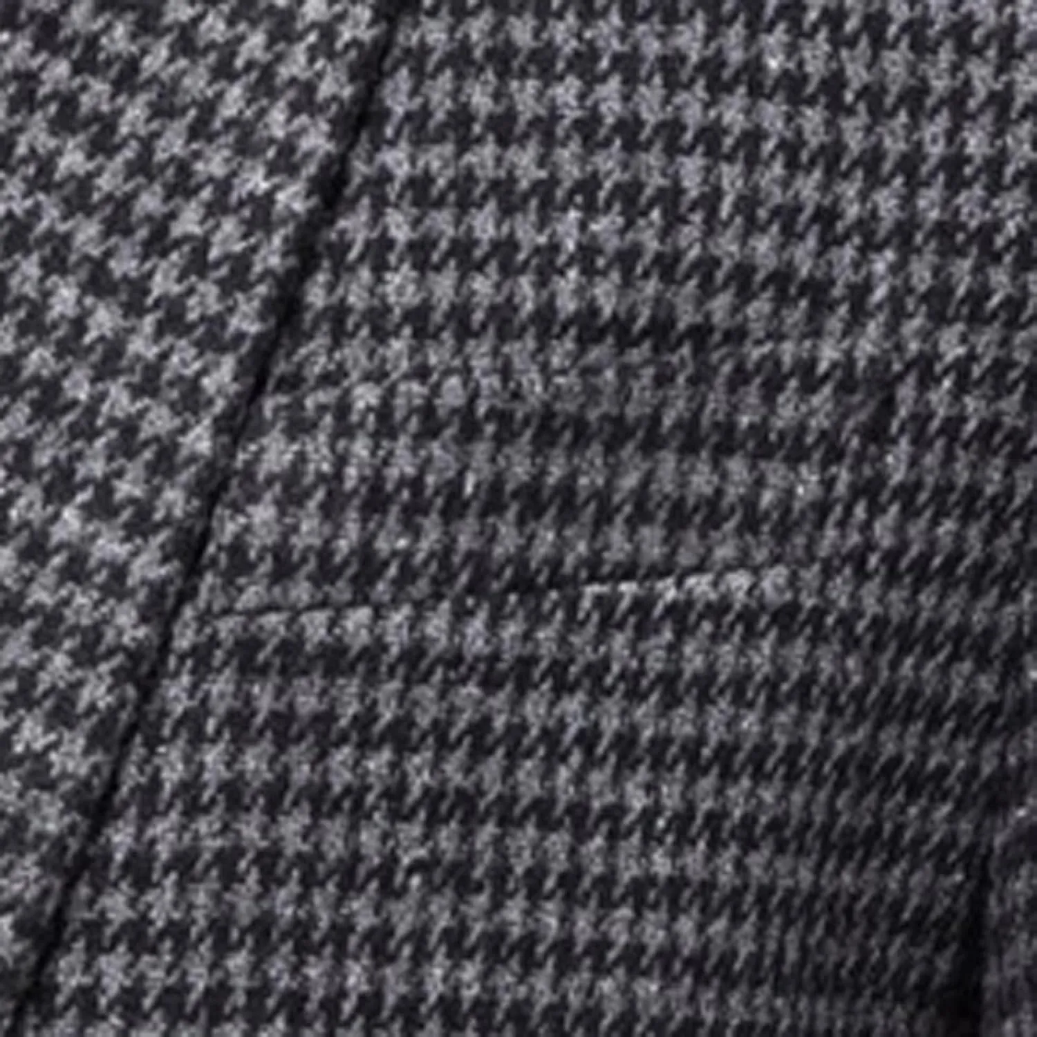 Mens Tuxedo Wool Blend Blazer Jacket Houndstooth Suit Blazer Notch Lapel One Button Slim Fit Blazer Jacket Sport Coat