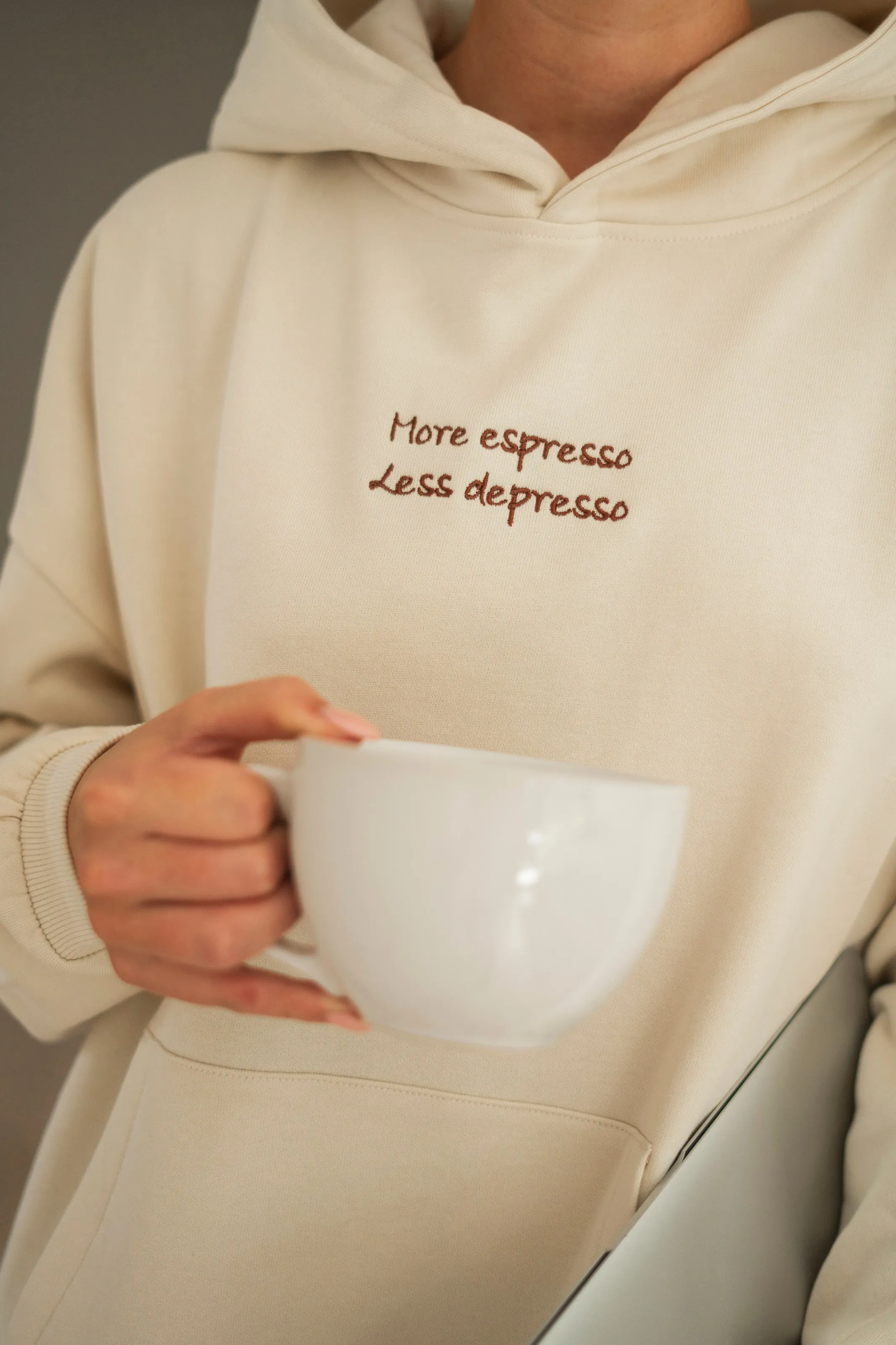 MORE ESPRESSO LESS DEPRESSO HOODIE