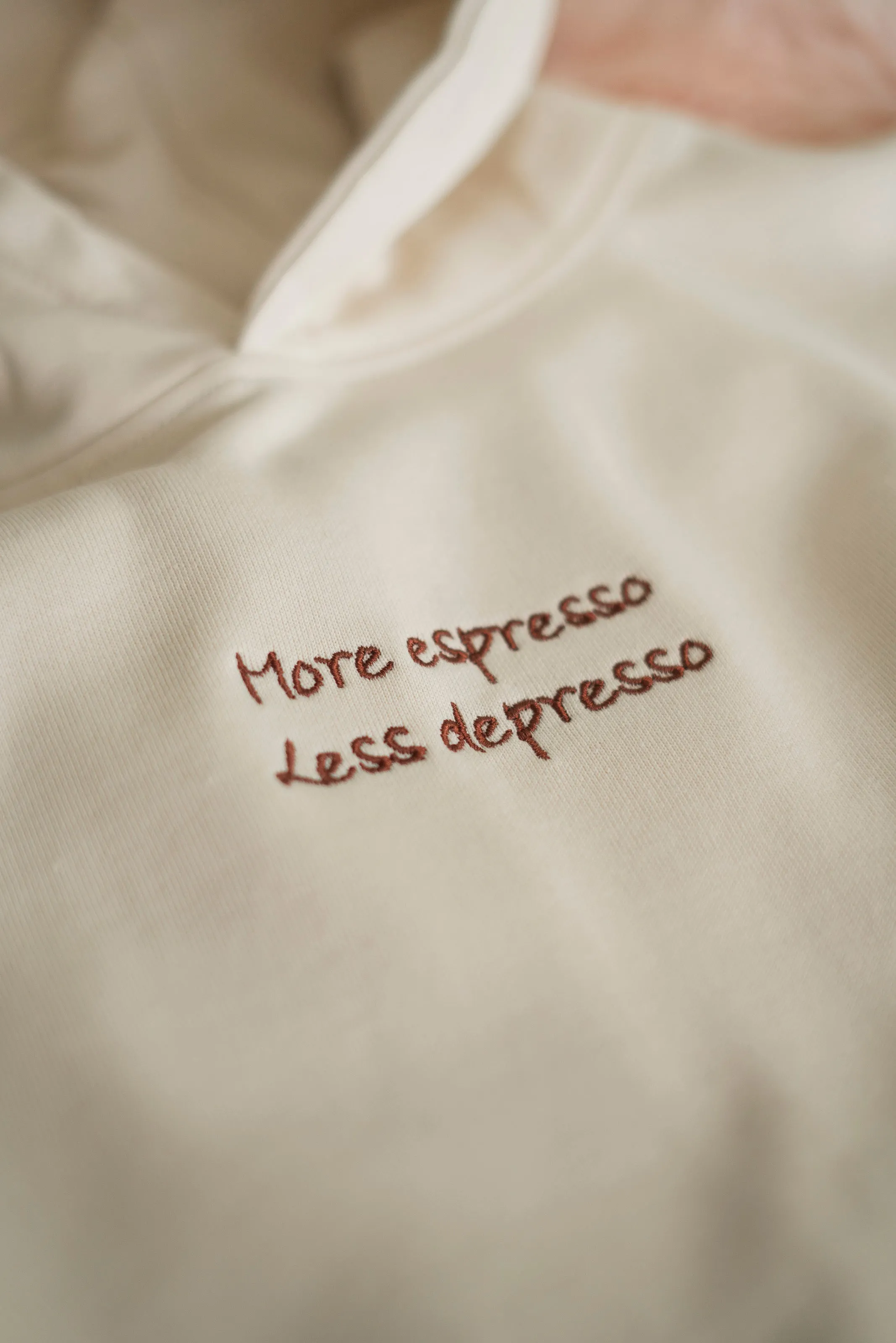 MORE ESPRESSO LESS DEPRESSO HOODIE