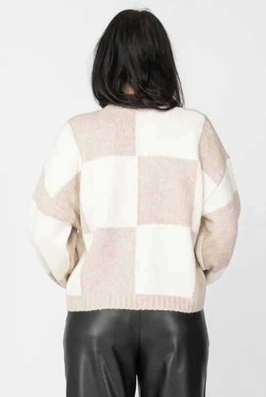 Oat Colorblock Sweater
