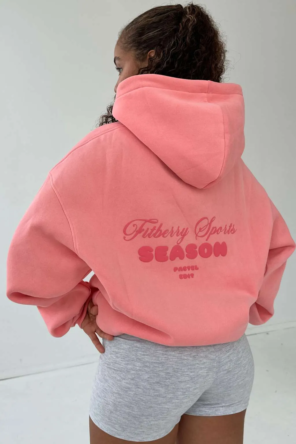 PASTEL EDIT OVERSIZED HOODIE