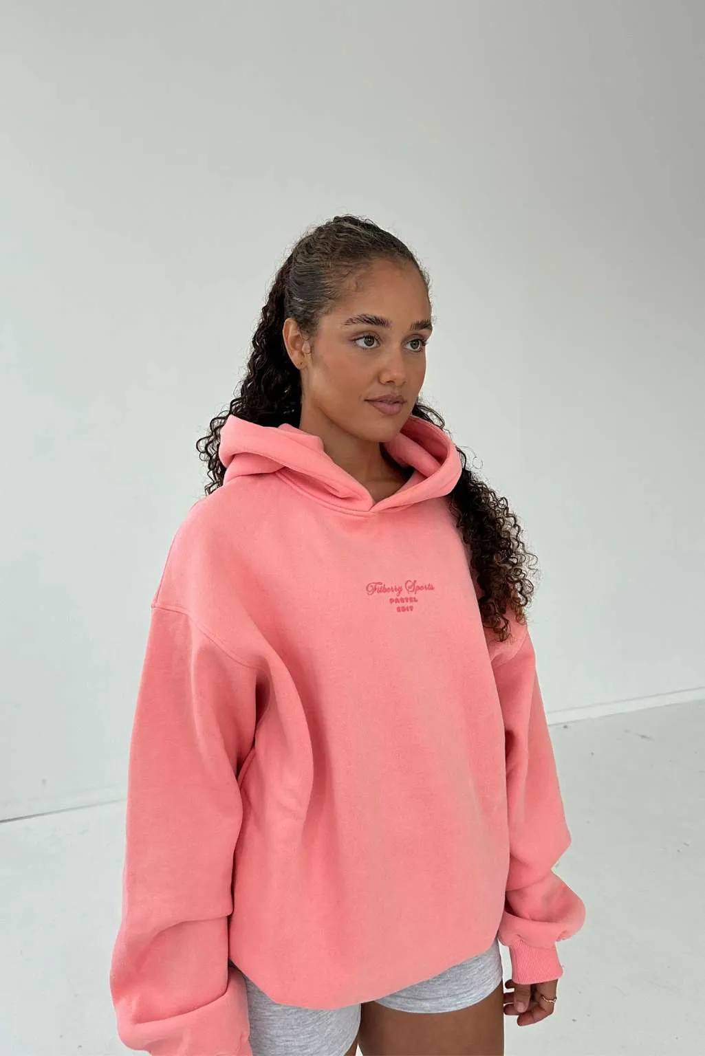 PASTEL EDIT OVERSIZED HOODIE