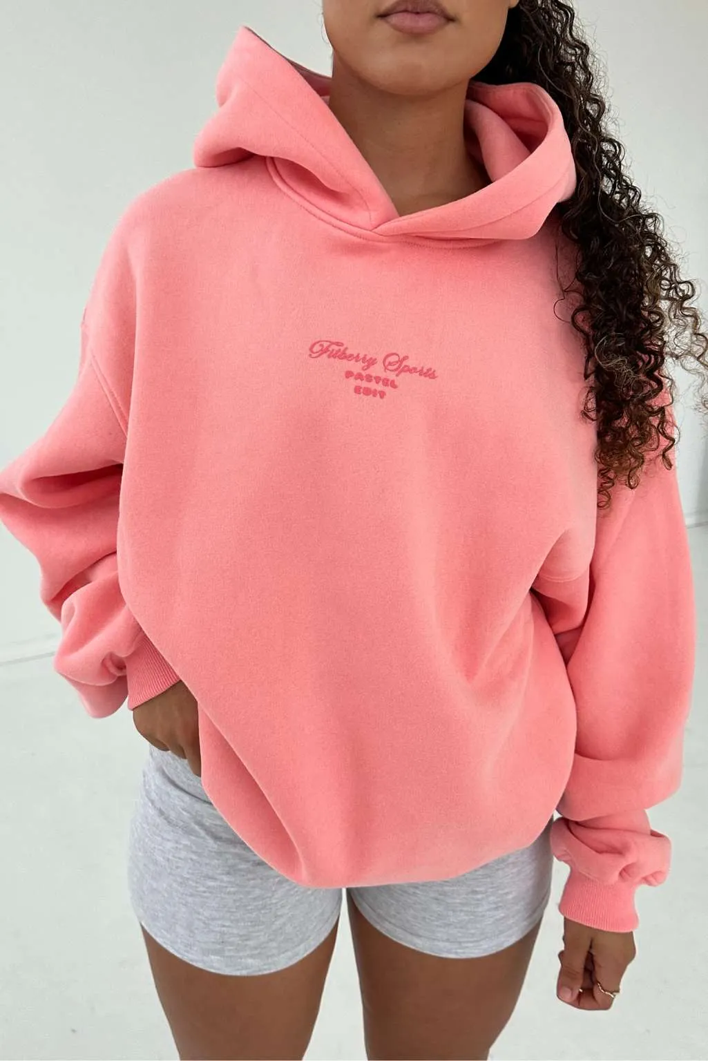 PASTEL EDIT OVERSIZED HOODIE