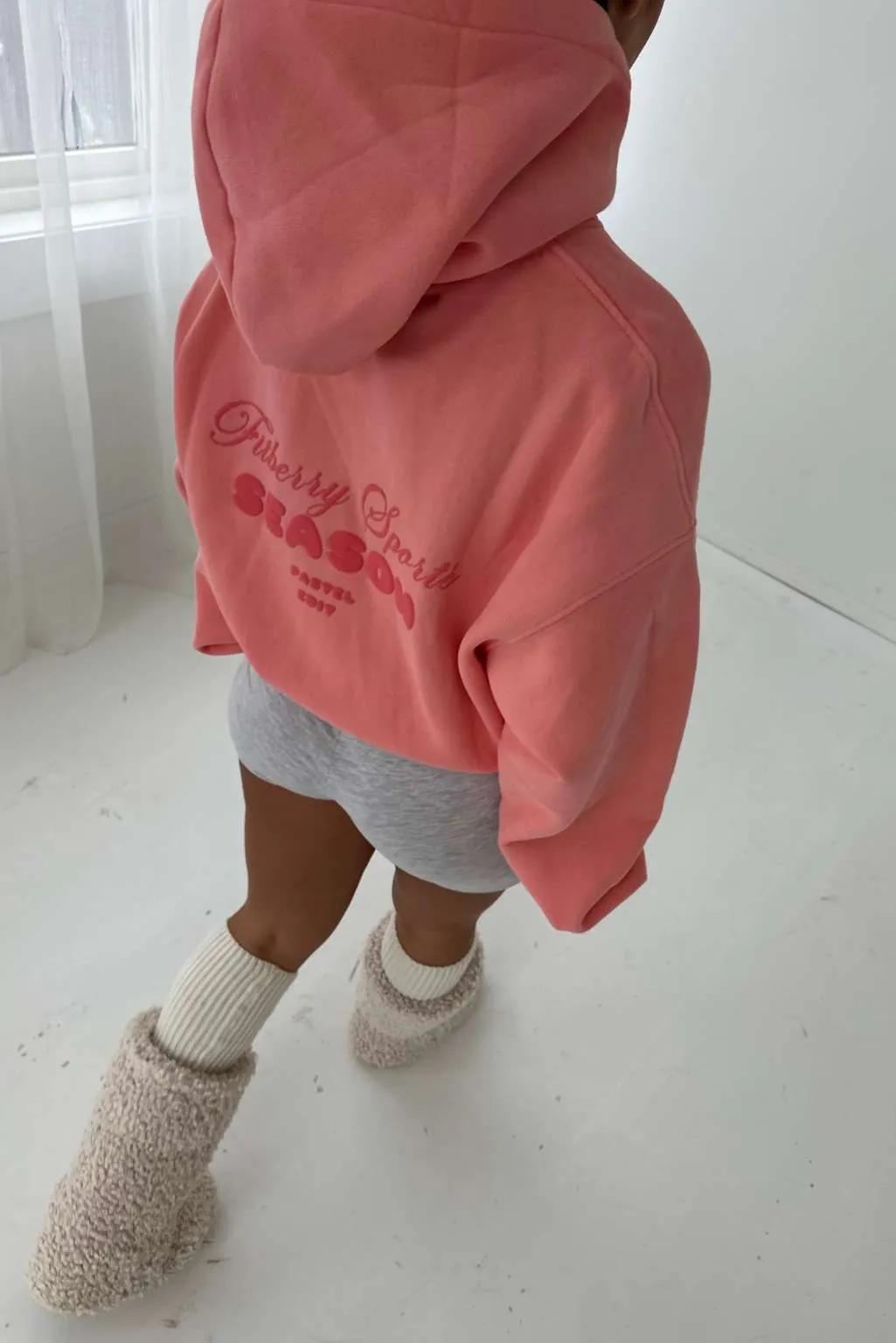 PASTEL EDIT OVERSIZED HOODIE
