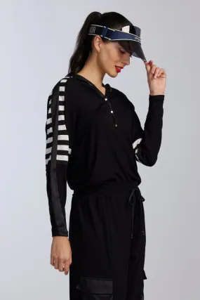 Paula Ryan Viscose Hoodie Sweater