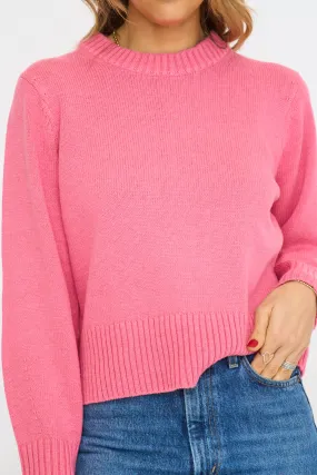 Relaxed Fit Pink Sweater