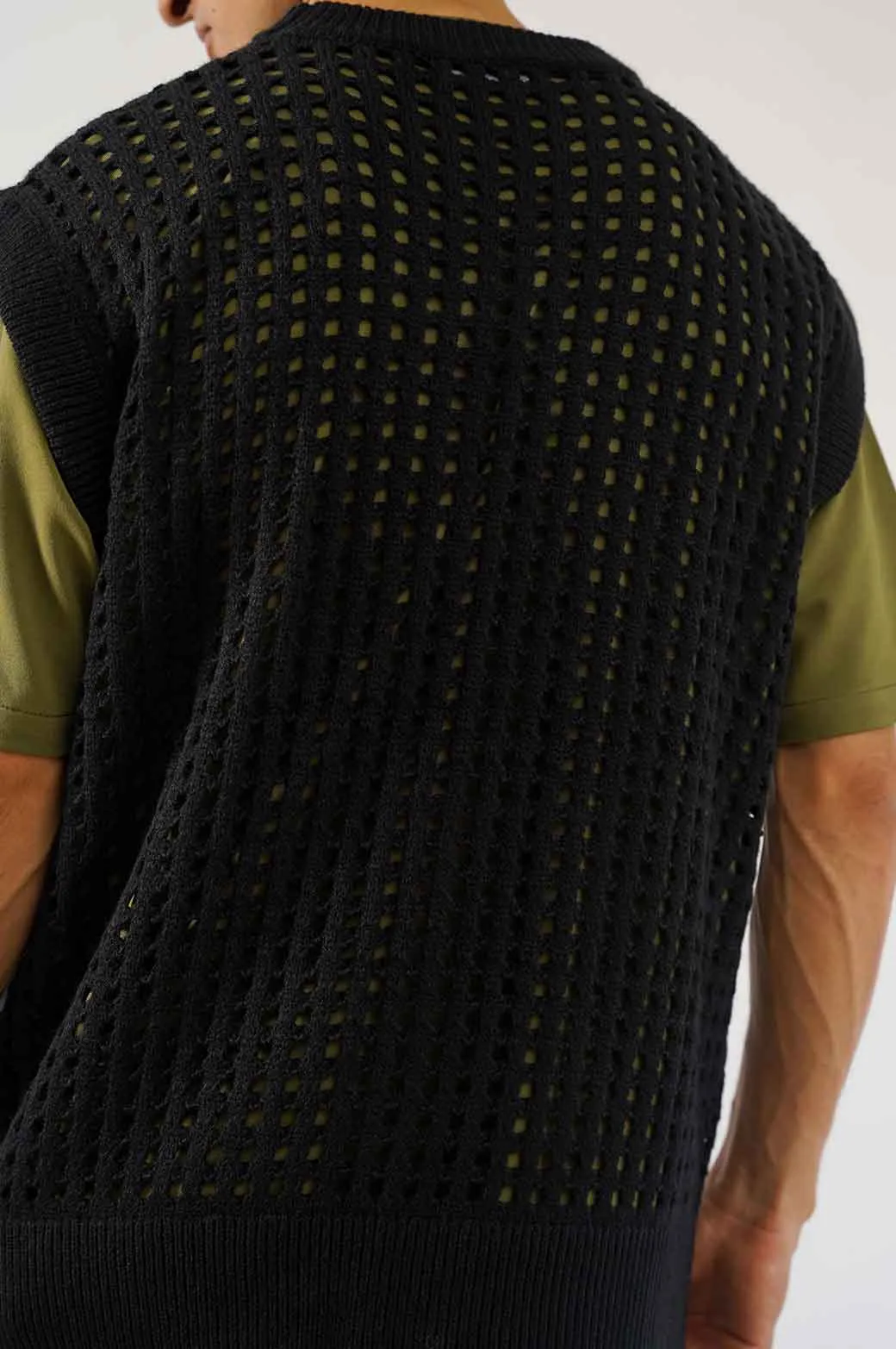 RELAXED MESH VEST