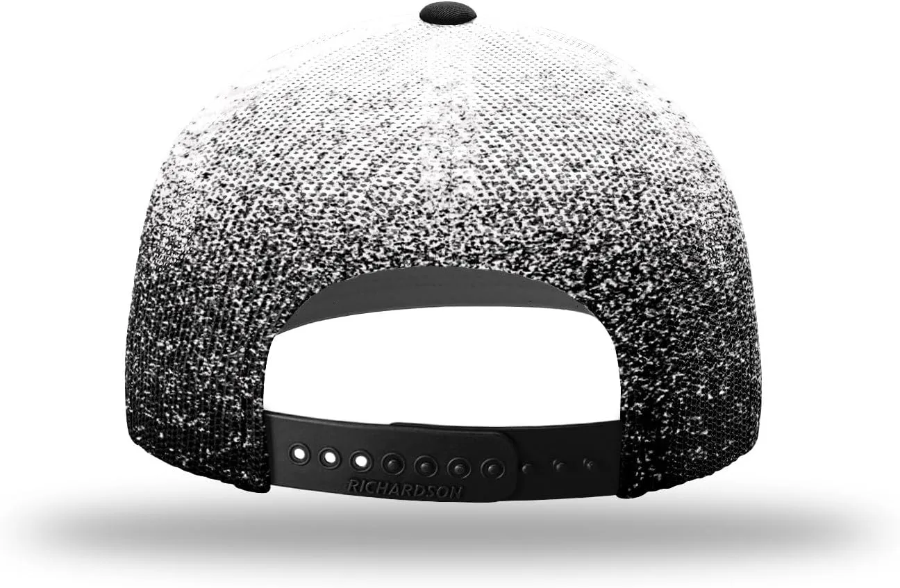 Richardson 112 Trucker Hat - Premium Blank Baseball Cap, Adjustable Snapback Hat - Structured Six Panel Richardson Blank Hats