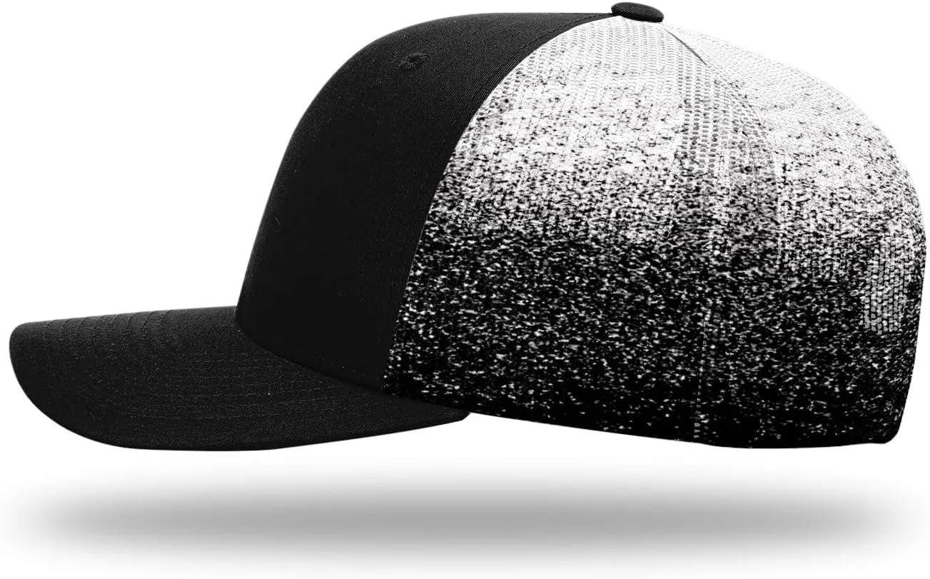 Richardson 112 Trucker Hat - Premium Blank Baseball Cap, Adjustable Snapback Hat - Structured Six Panel Richardson Blank Hats