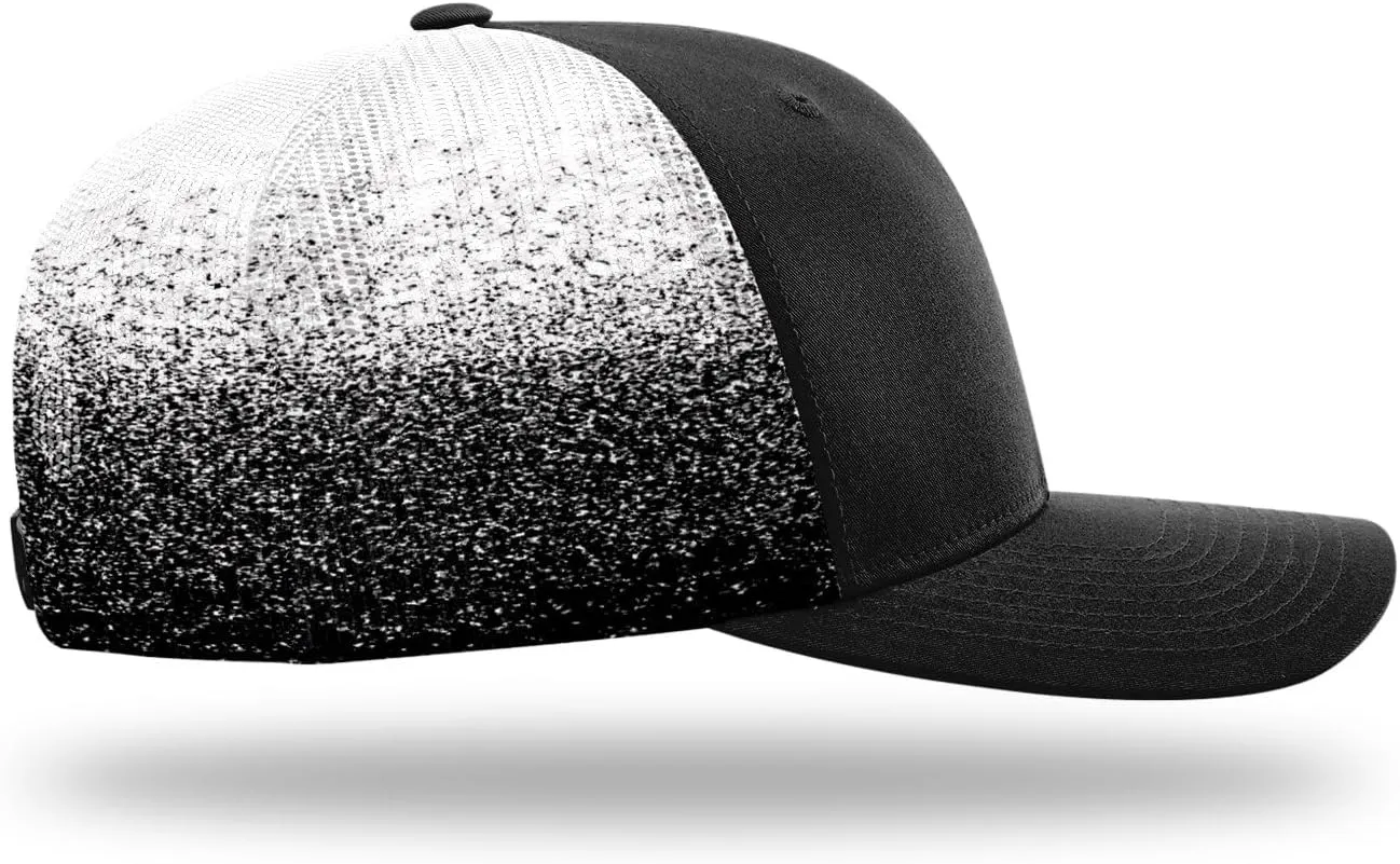 Richardson 112 Trucker Hat - Premium Blank Baseball Cap, Adjustable Snapback Hat - Structured Six Panel Richardson Blank Hats