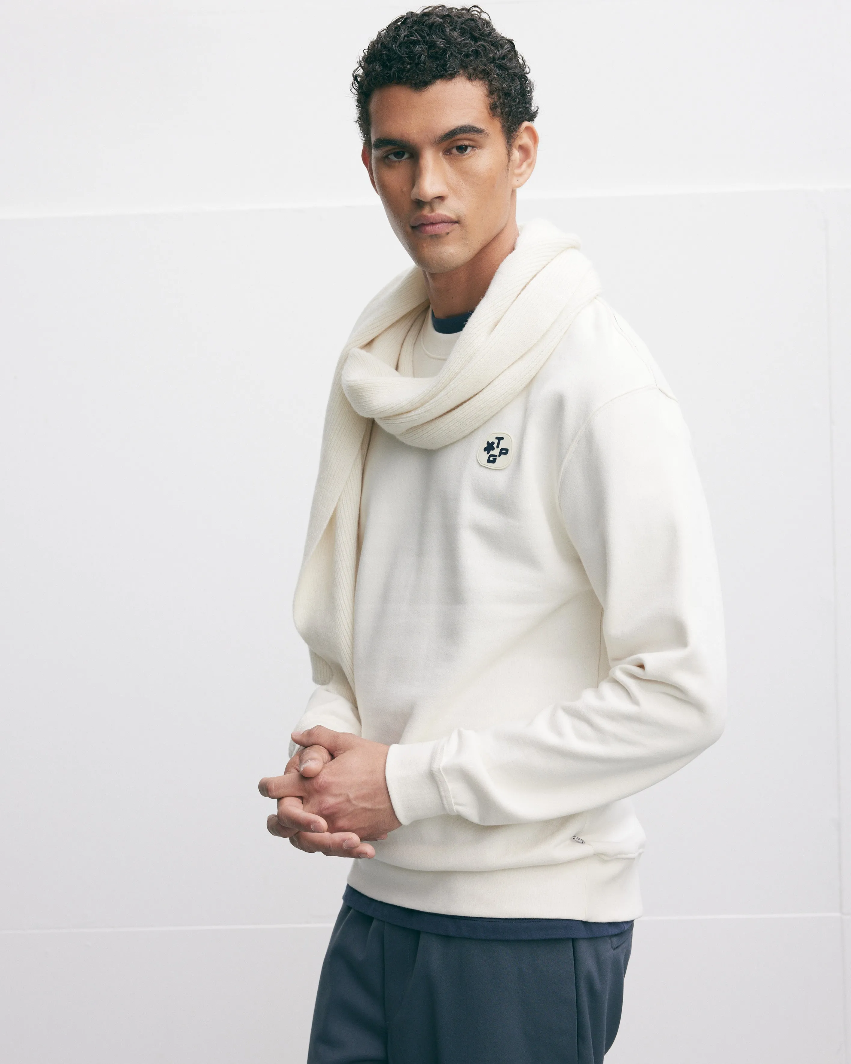 Rubber Patch Sweater