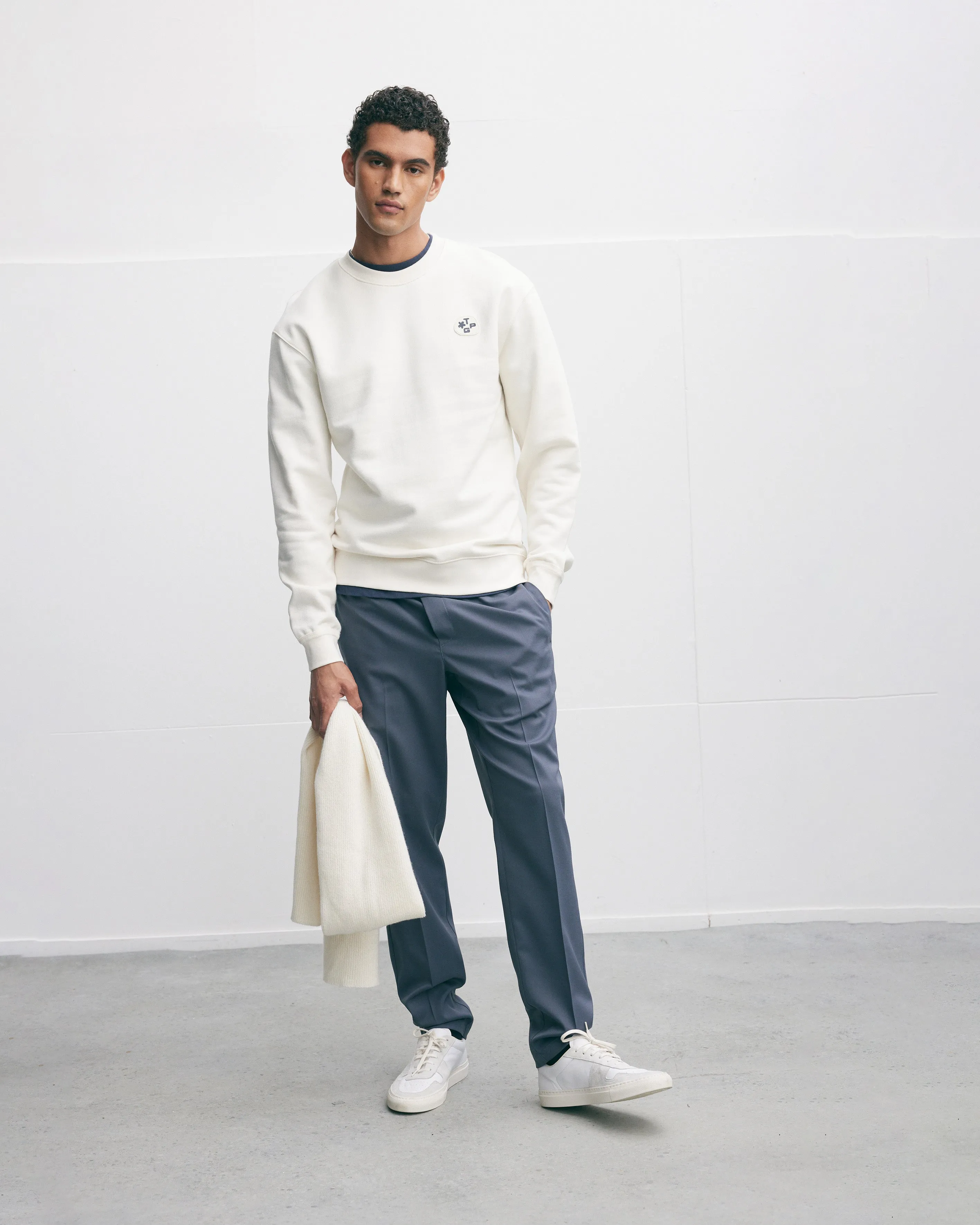 Rubber Patch Sweater