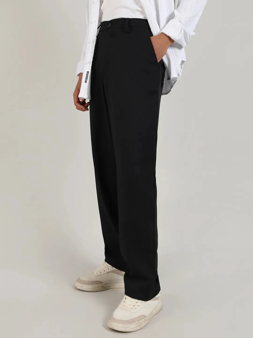 Tailored Heathered Trousers
