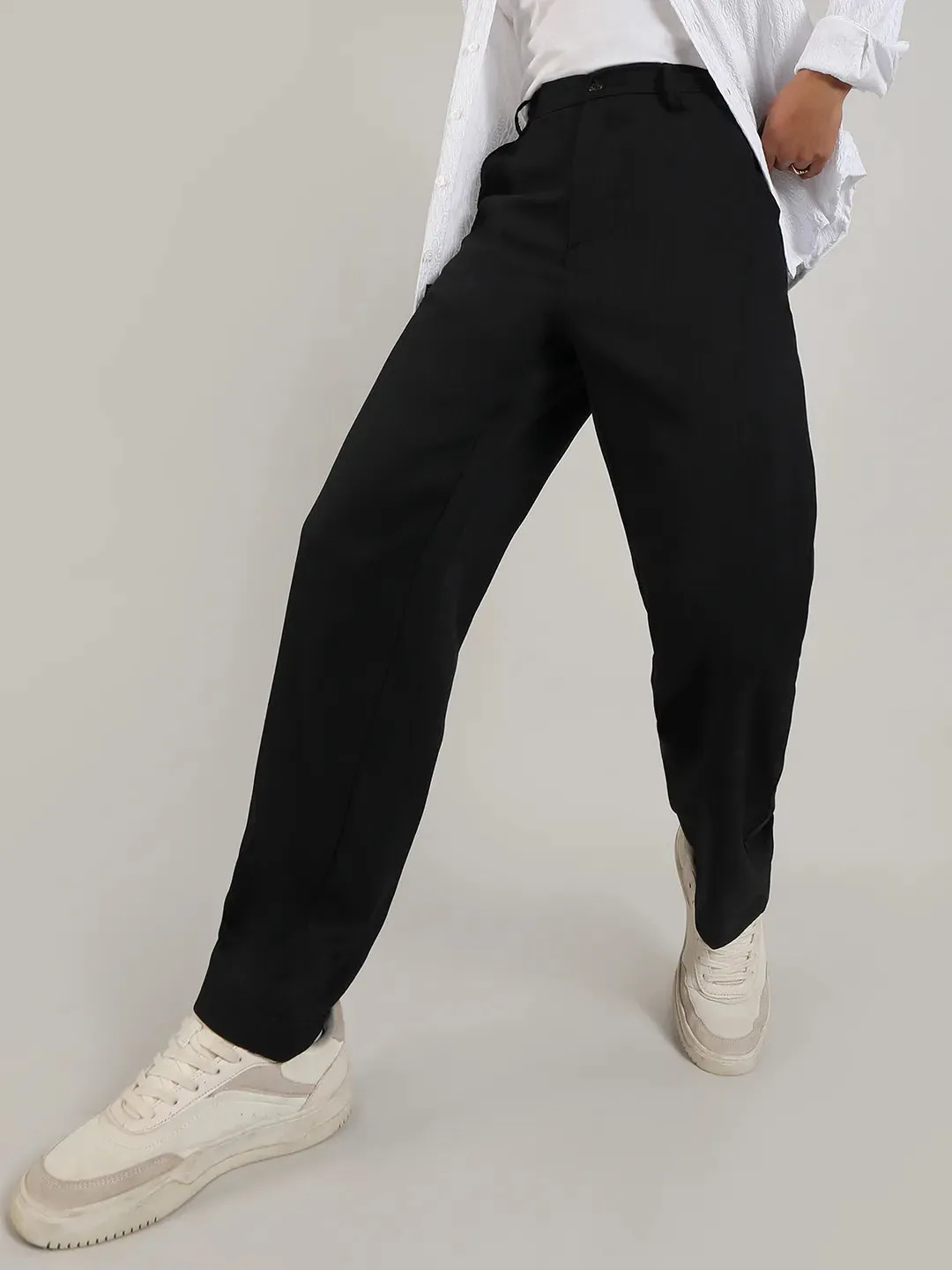 Tailored Heathered Trousers
