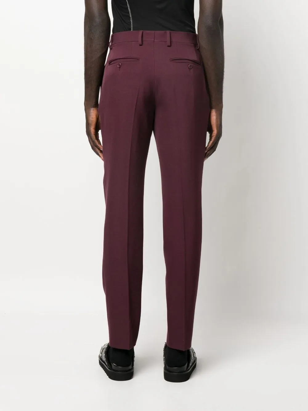Tailored Virgin-Wool Trousers