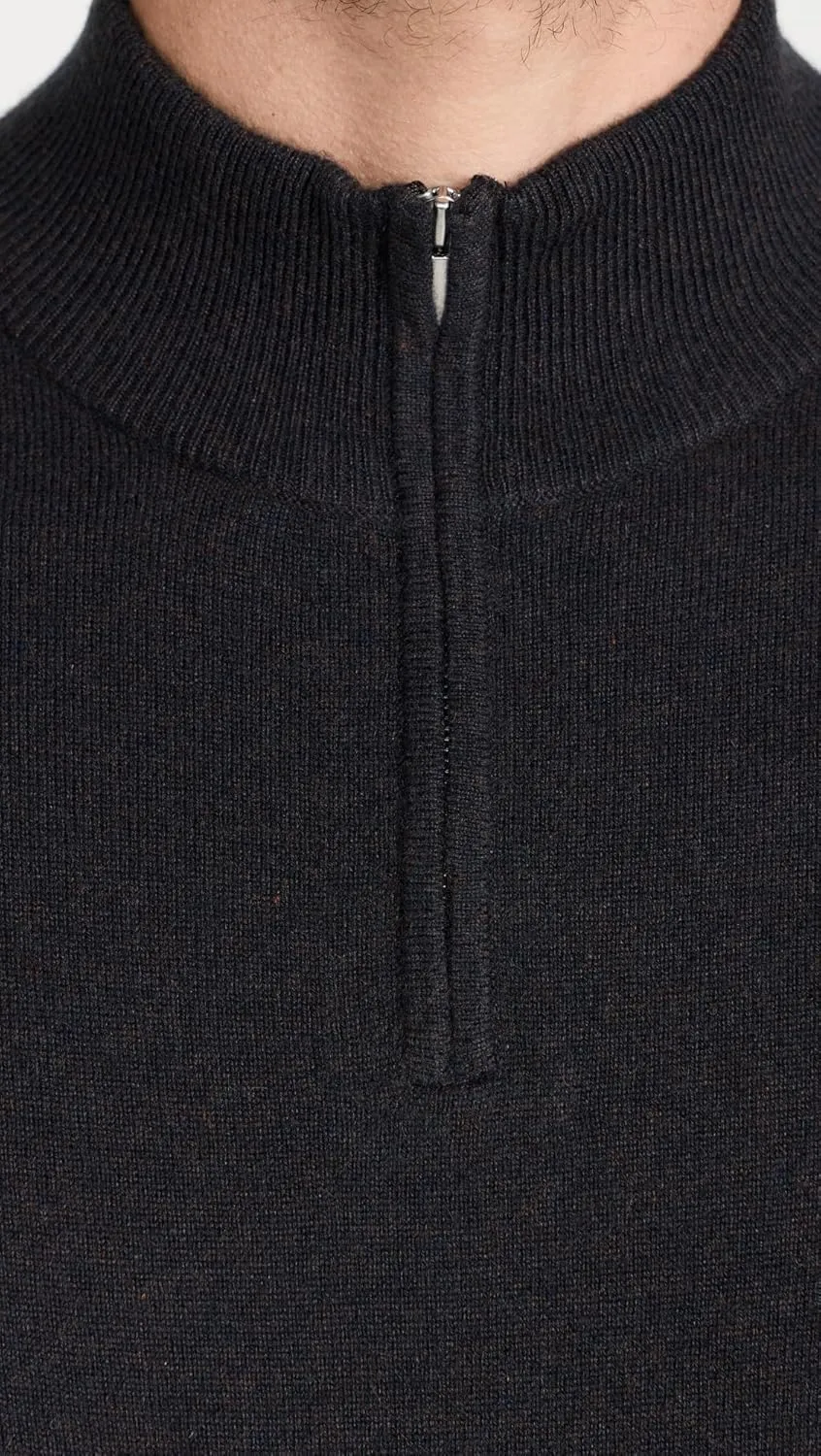 Theory Men's Hilles Cashmere Quarter Zip Sweater