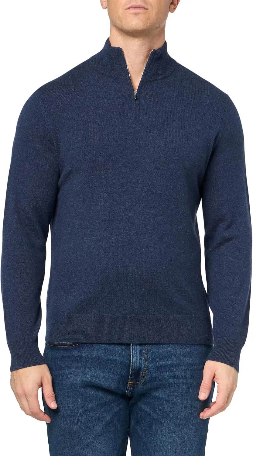 Theory Men's Hilles Cashmere Quarter Zip Sweater