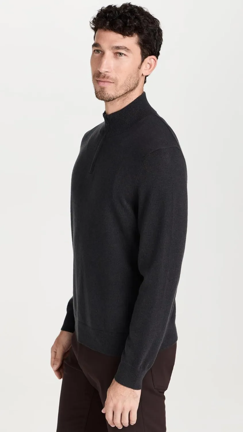Theory Men's Hilles Cashmere Quarter Zip Sweater