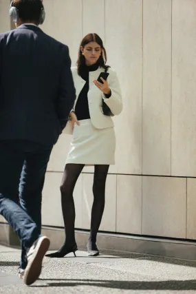 TWEED MINI SKIRT