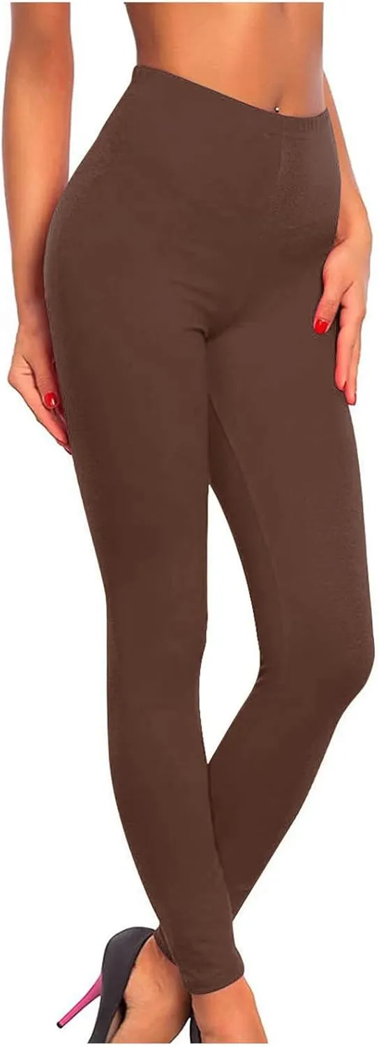 Women's High Waist Workout Leggings Stretchy Skinny Pants Buttery Soft Lightweight Leggings Plus Size Long Yoga Pants