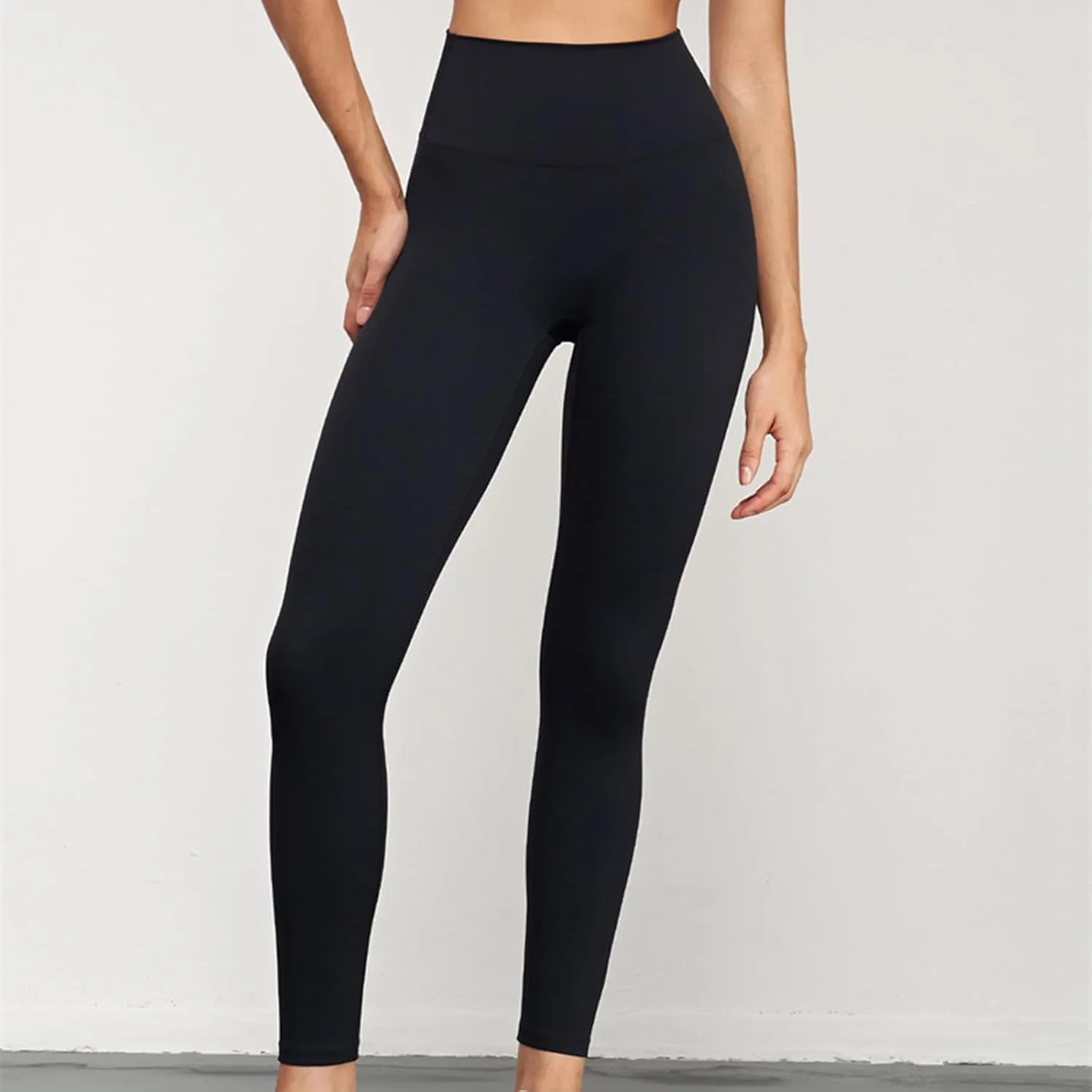 Women's High Waist Yoga Pants Fitness Leggings Stretchy Tight Long Leggings Tummy Control Workout Pants