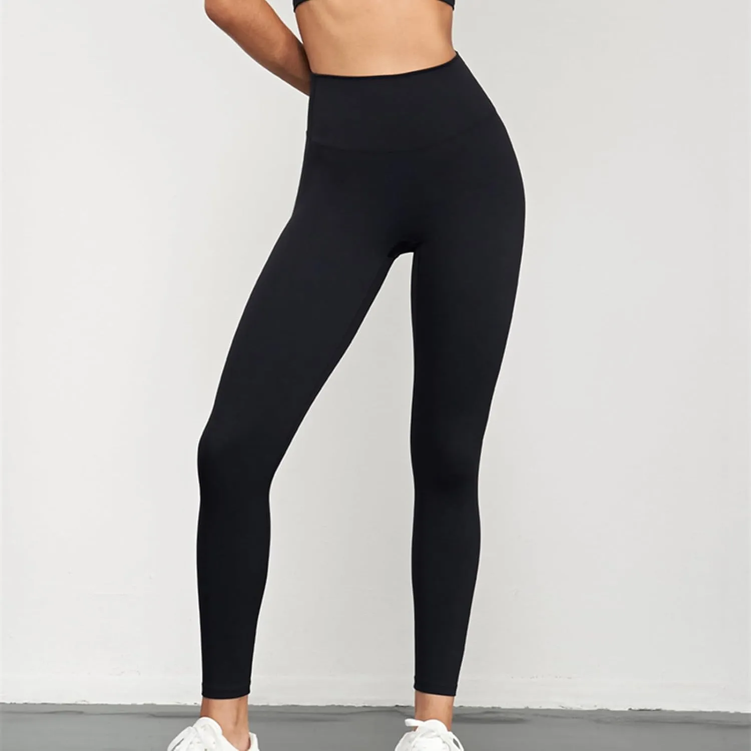 Women's High Waist Yoga Pants Fitness Leggings Stretchy Tight Long Leggings Tummy Control Workout Pants